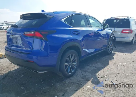 2015 Lexus Nx 200T F Sport z USA, uszkodzony, nr VIN JTJYARBZ9F2020984